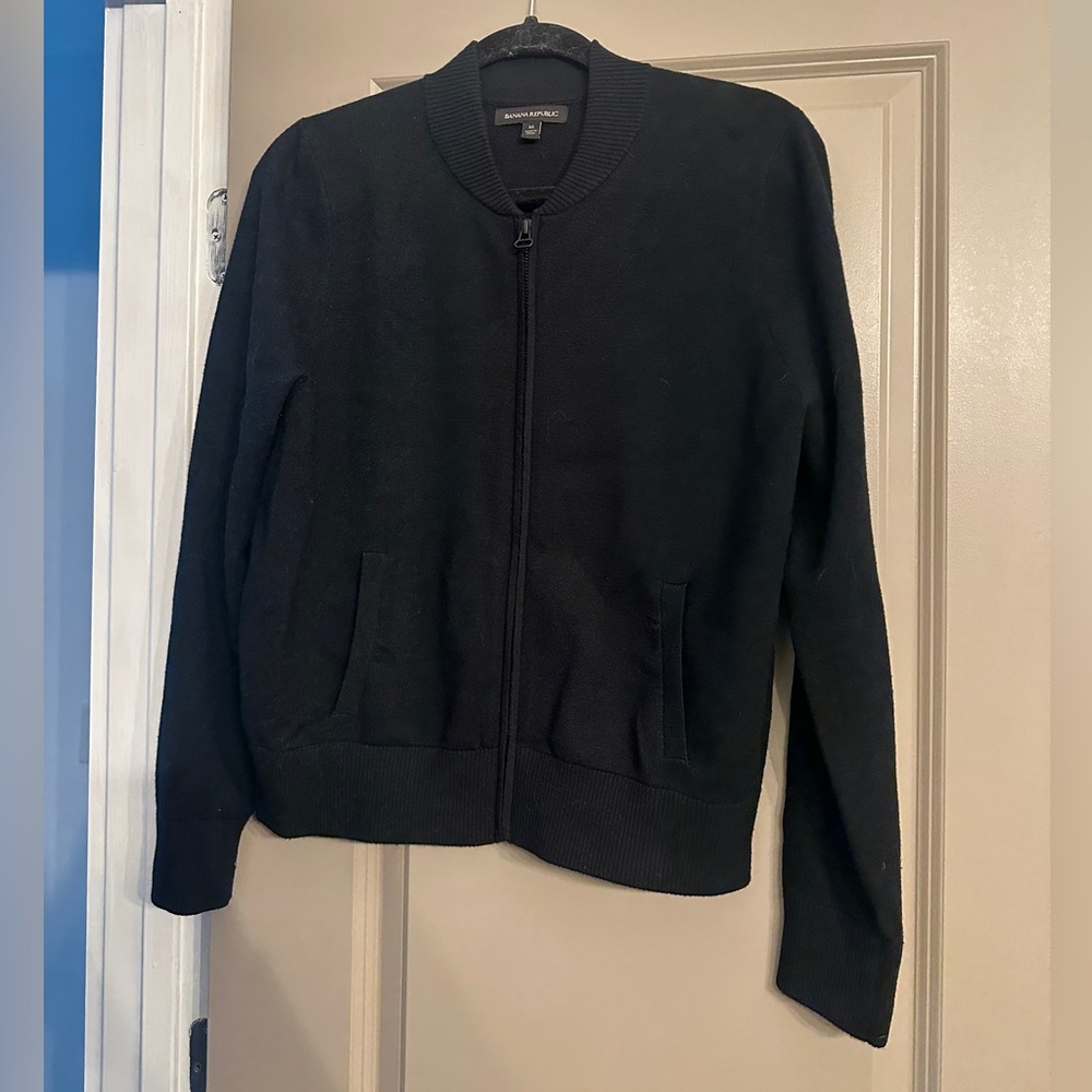 Banana Republic bomber sweater